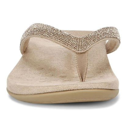 Vionic Shoes Dillon Shine Toe Post Sandal