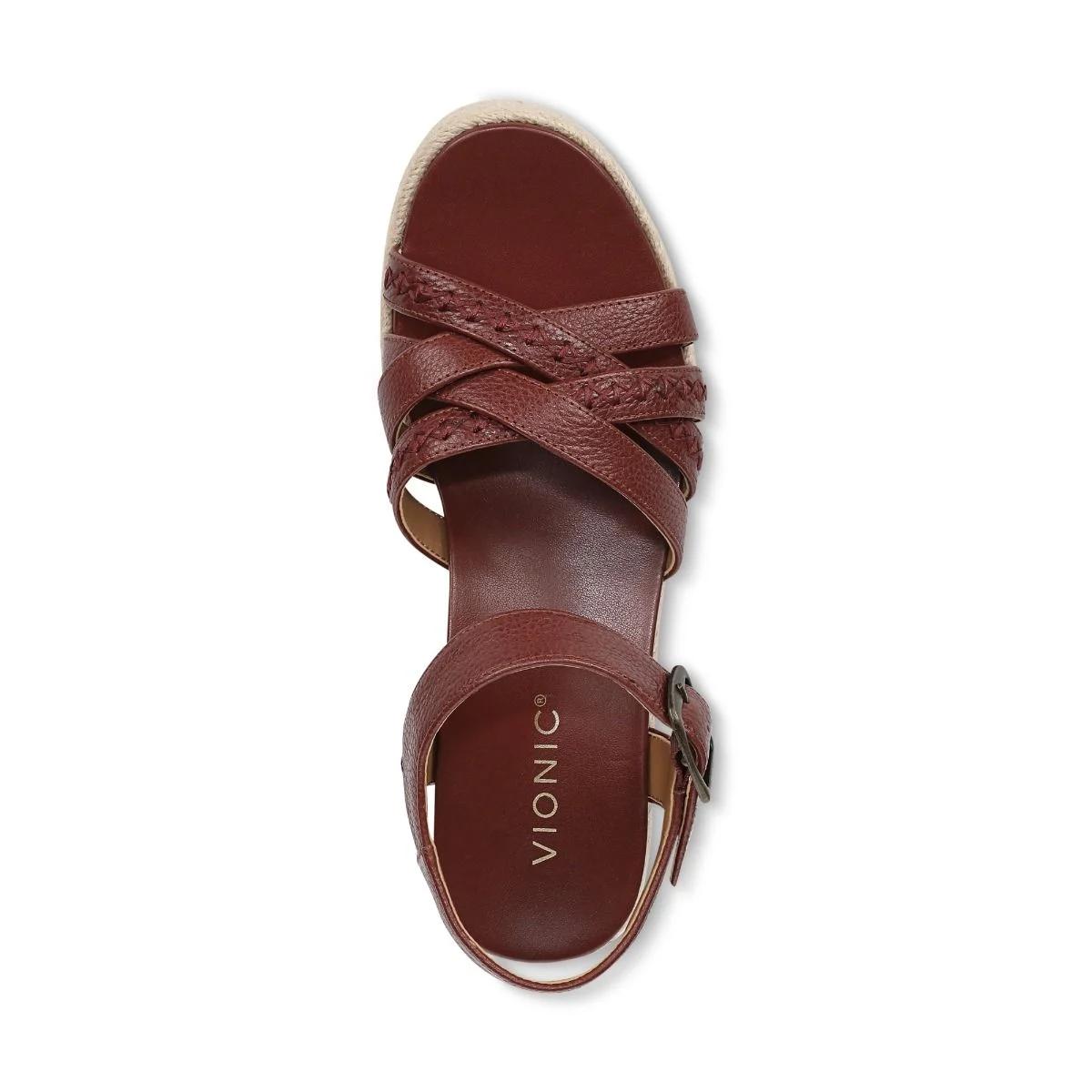 Vionic Shoes Dana Espadrille Wedge Sandal