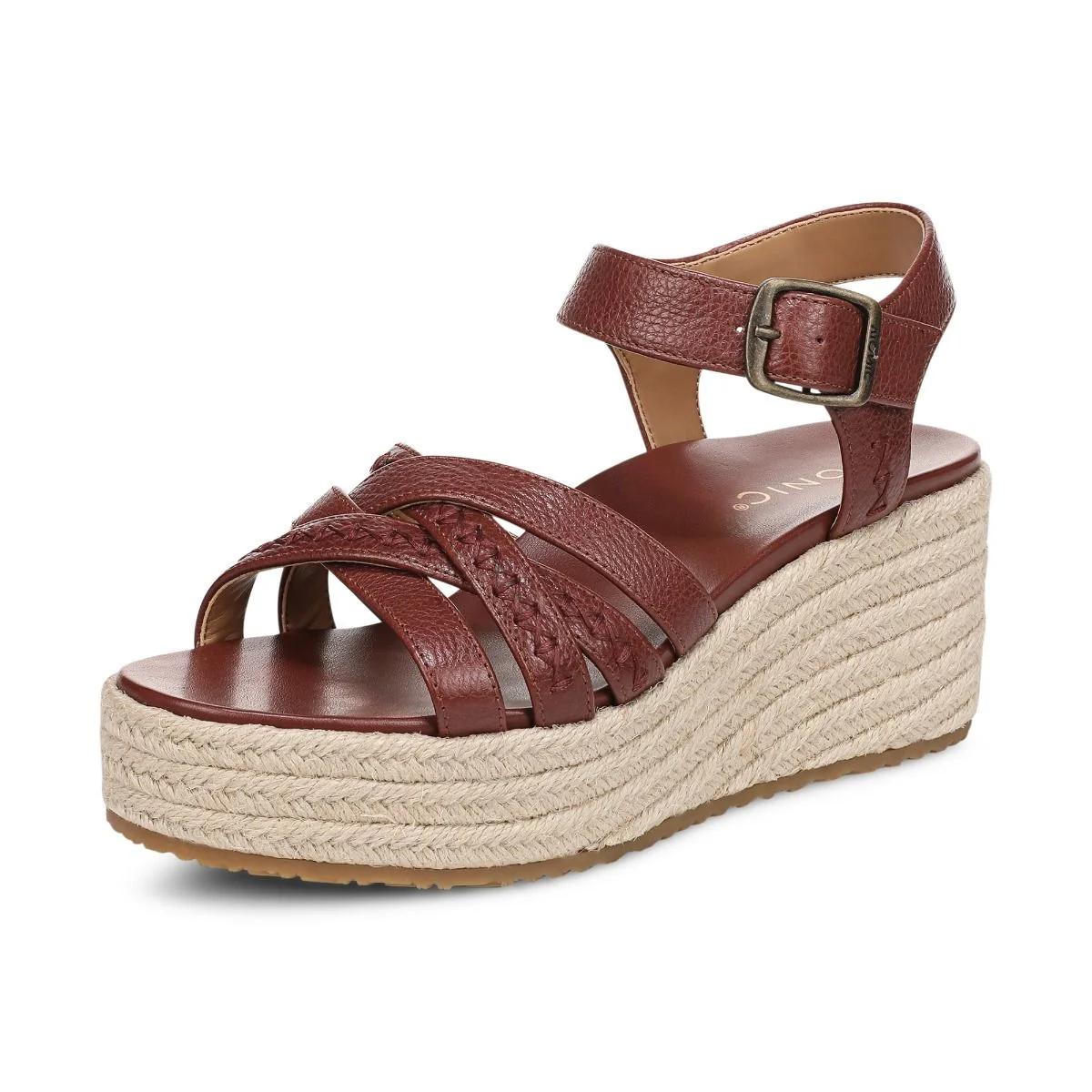 Vionic Shoes Dana Espadrille Wedge Sandal