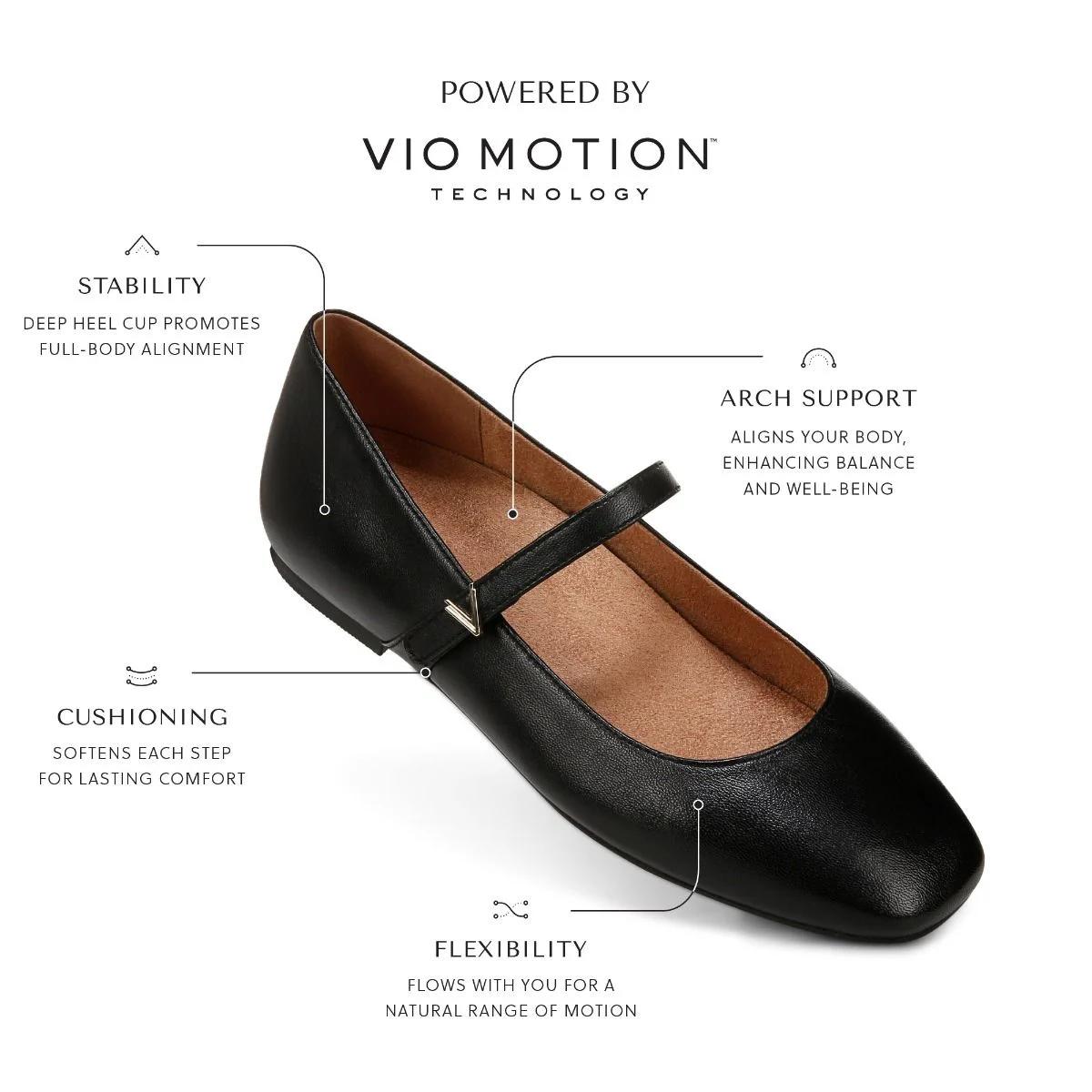 Vionic Shoes Alameda Mary Jane Flat