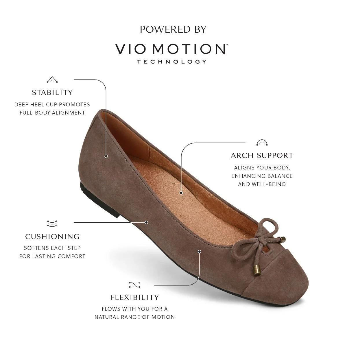 Vionic Shoes Klara Ballet Flat