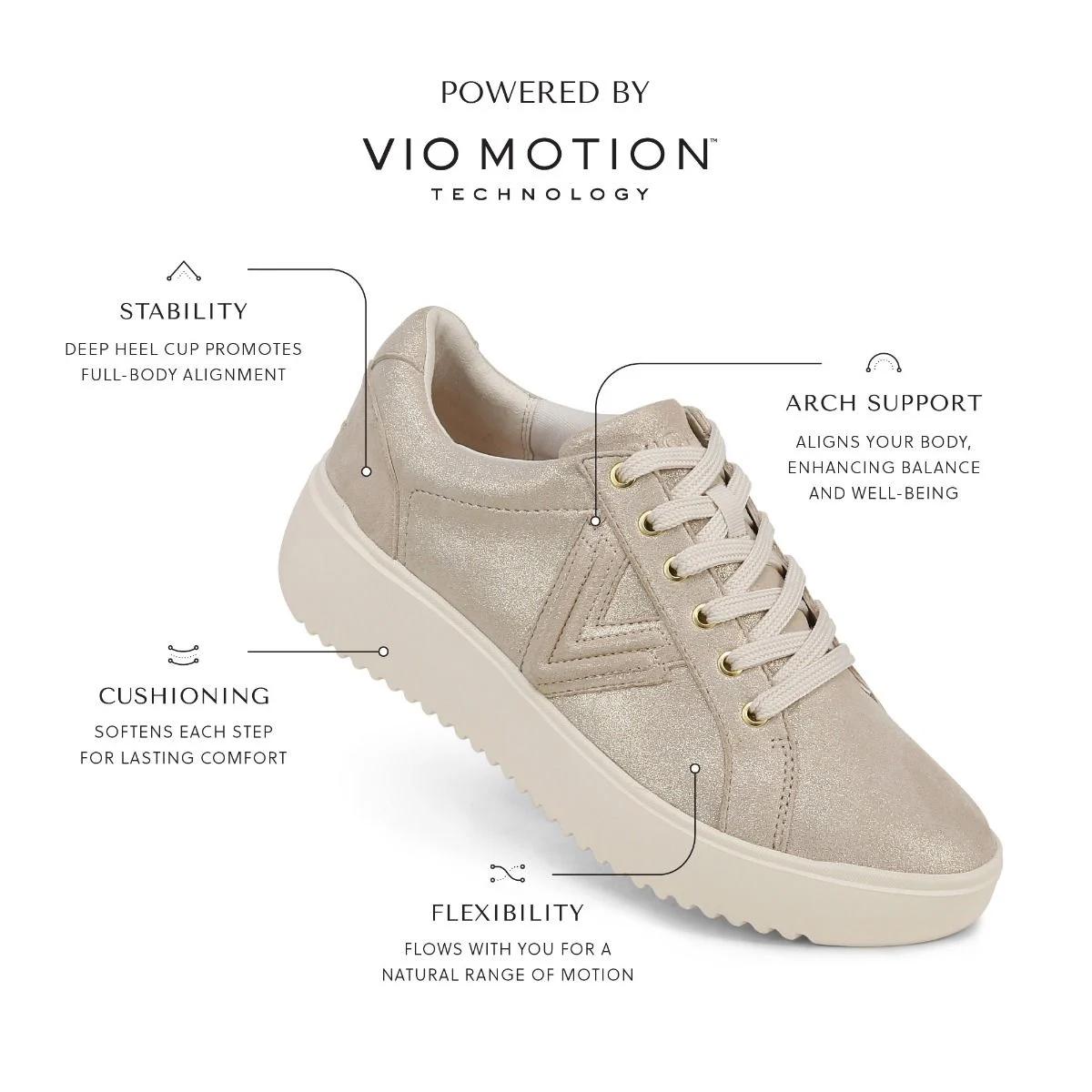 Vionic Shoes Kearny Platform Lace Up Sneaker