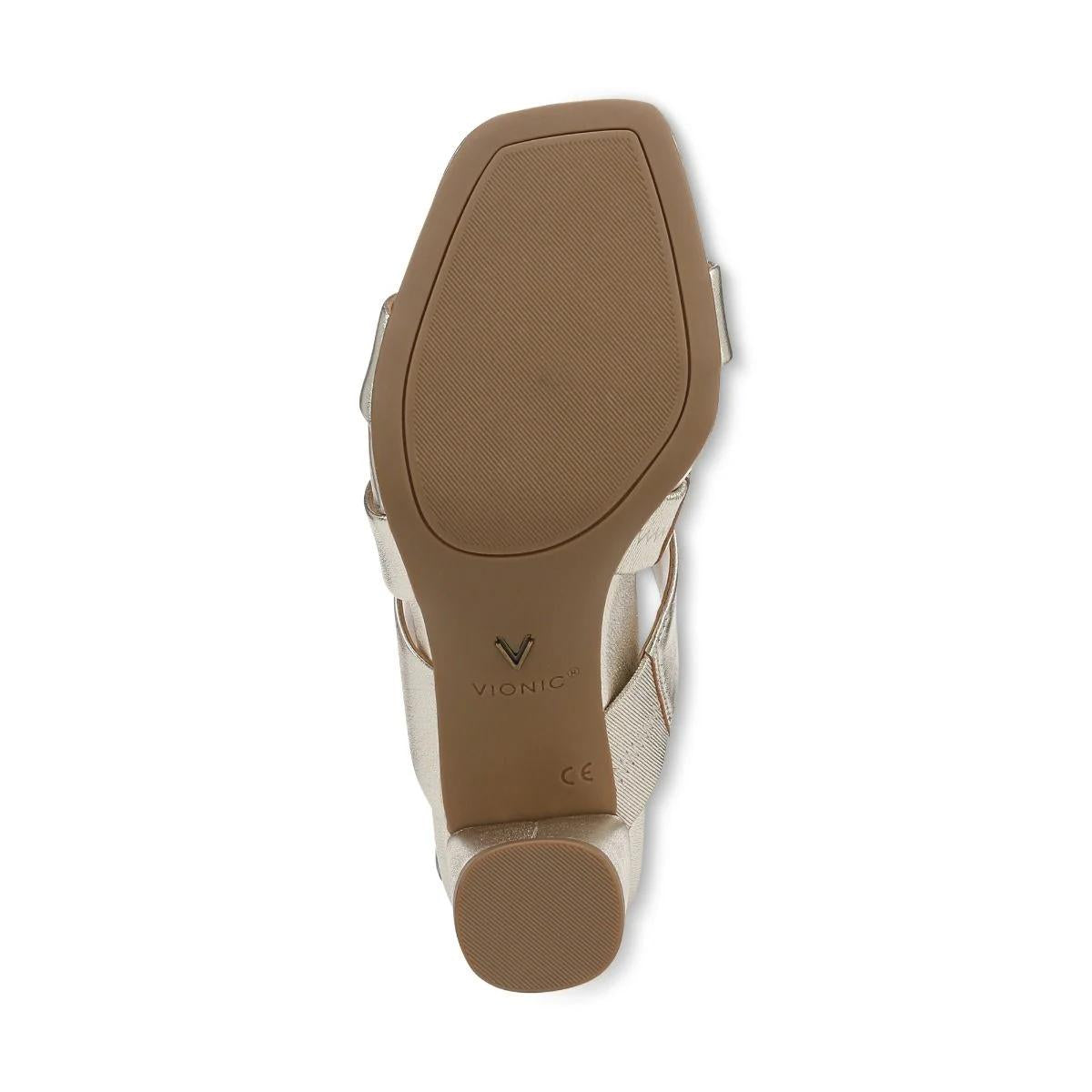 Vionic Shoes Merlot Heeled Slide Sandal