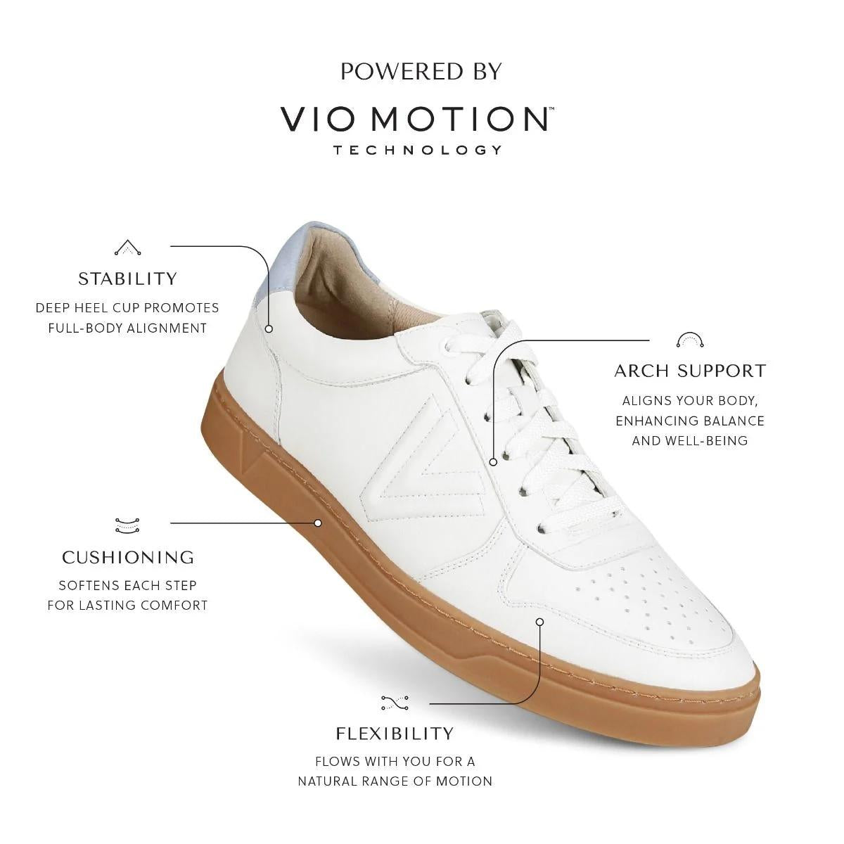 Vionic Shoes Lucas Court Lace Up Sneaker