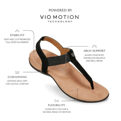 Vionic Shoes Brea Toe Post Slingback Sandal