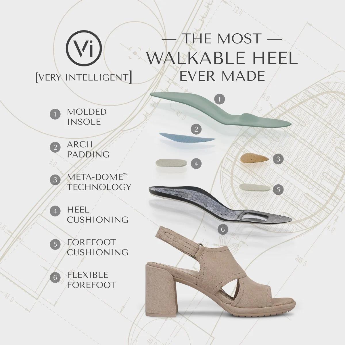 Vionic Shoes Bolinas Heeled Sandal