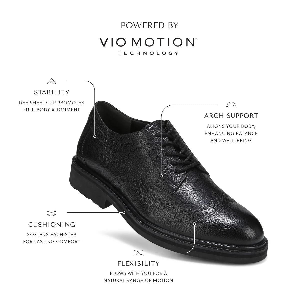 Vionic Shoes Lombard Oxford Lace Up