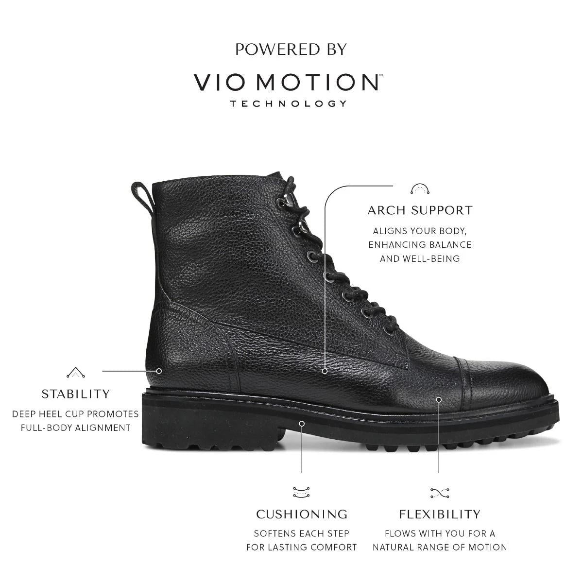 Vionic Shoes Livermore Lace Up Boot